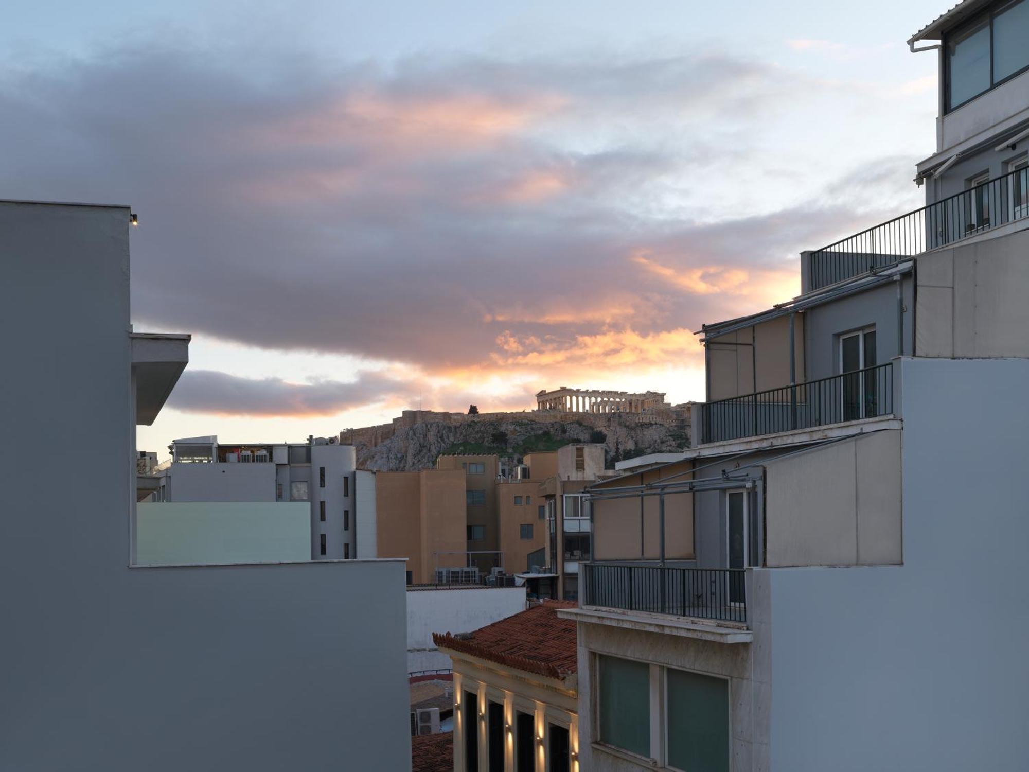 Vrachos Athens Suites Exterior foto